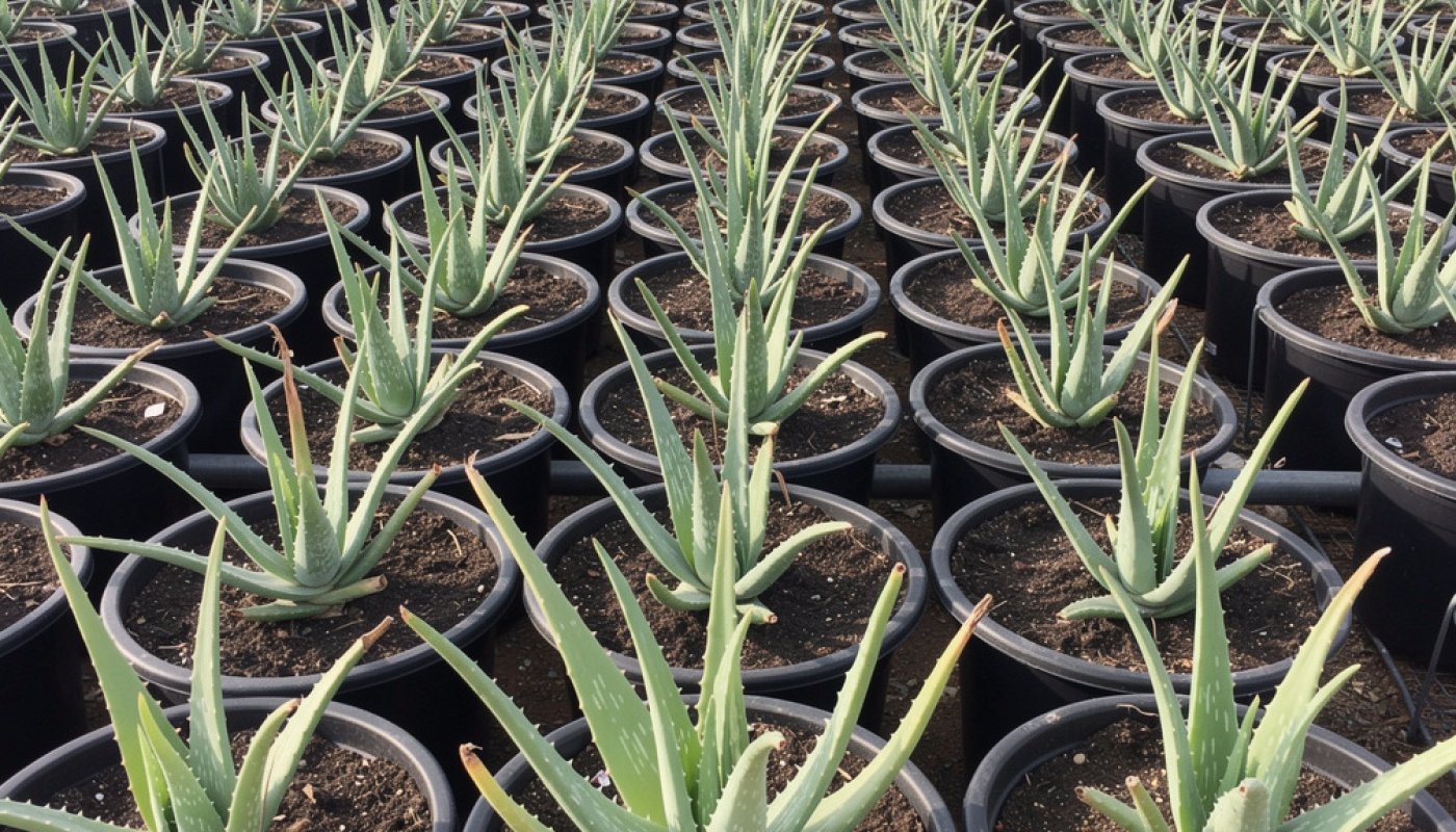 Aloe vera, Großlieferung